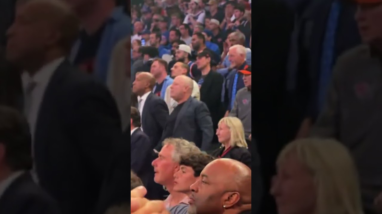 Leon Rose was all of New York after the Knicks won Game 4! #shorts