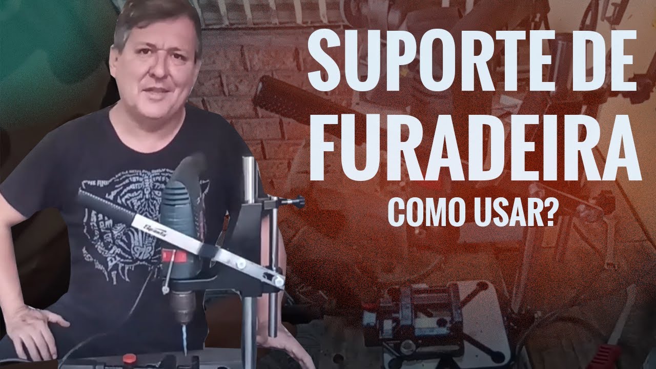 4 SEGREDOS DE COMO USAR  O SUPORTE DE FURADEIRA! A 2&ordf; &eacute; a melhor de todas!