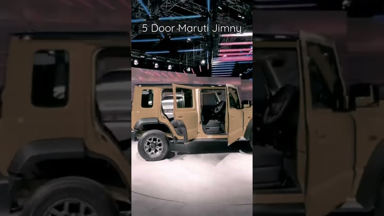Maruti JIMNY - Full video on Channel - 5 Door 4x4 at Auto Expo 2023 