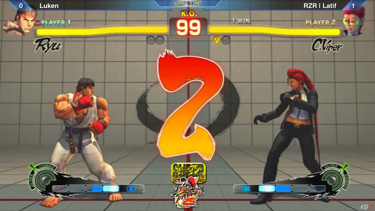 SSF4 AE2012 Top 16 - Latif (C.Viper ) vs Luken (Ryu)