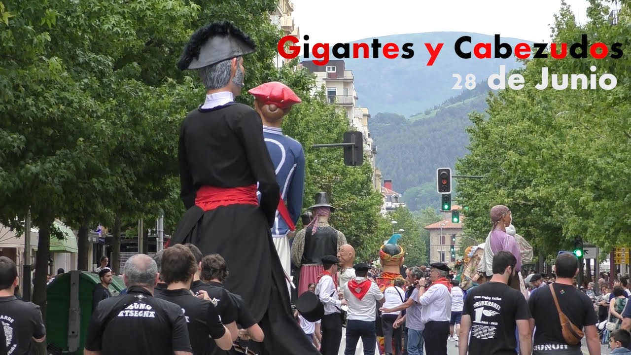 Gigantes y Cabezudos 28 de Junio / Irungo Telebista