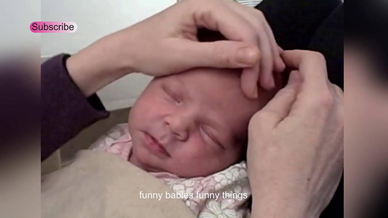 Baby head massage best trick for baby relax
