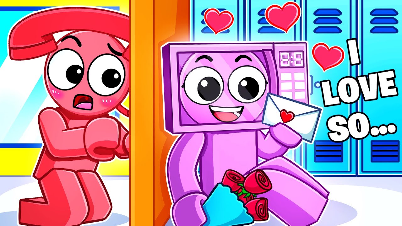 Tele Discovers His SECRET SCHOOL CRUSH in ROBLOX!
