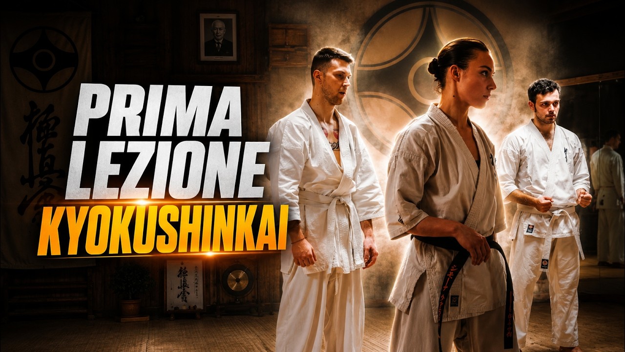 La mia Prima Lezione di KYOKUSHINKAI con SENPAI SIMONA