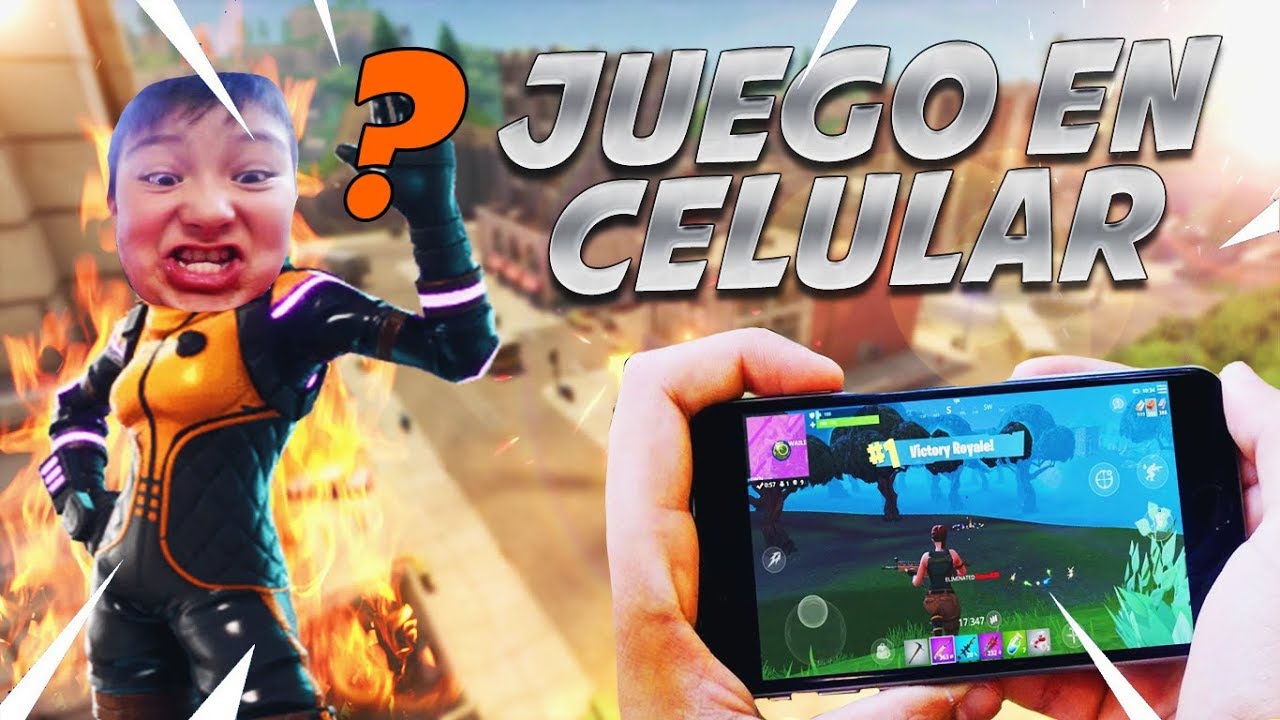 Le dije que juego en Celular y le gane la partida en Duo Random! - FORTNITE