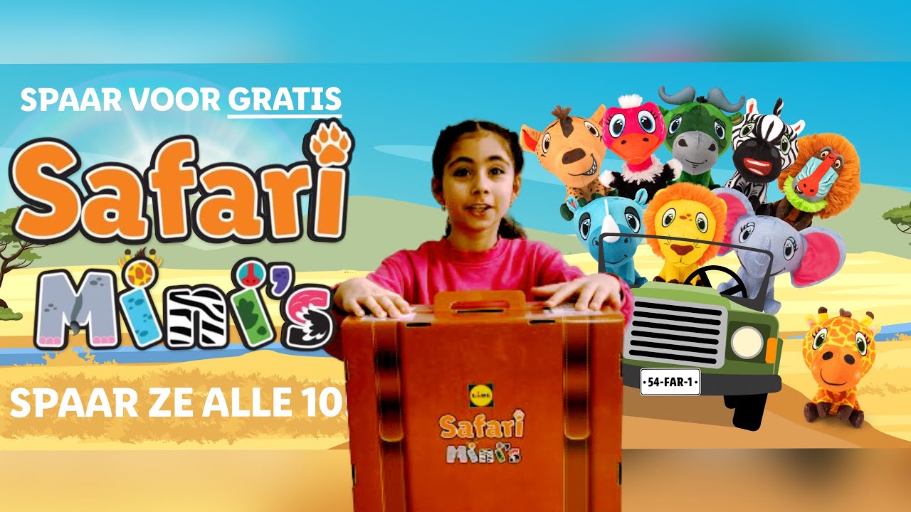Safari Mini ‘s knuffels van Lidl | spaar 10 knuffels van Lidl @Nojen  ​⁠ #lidl #knuffels #safari