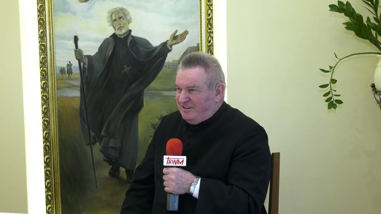 Ksiądz J&oacute;zef Niżnik świadek objawień św. Andrzeja Boboli, kt&oacute;ry urodził się w Strachocinie.