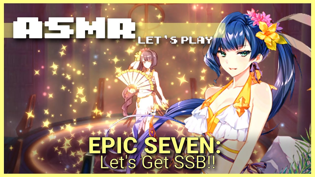 ASMR | Epic Seven | Let's Get Sea Side Bellona! | Gum Chewing and Whispering ⭐
