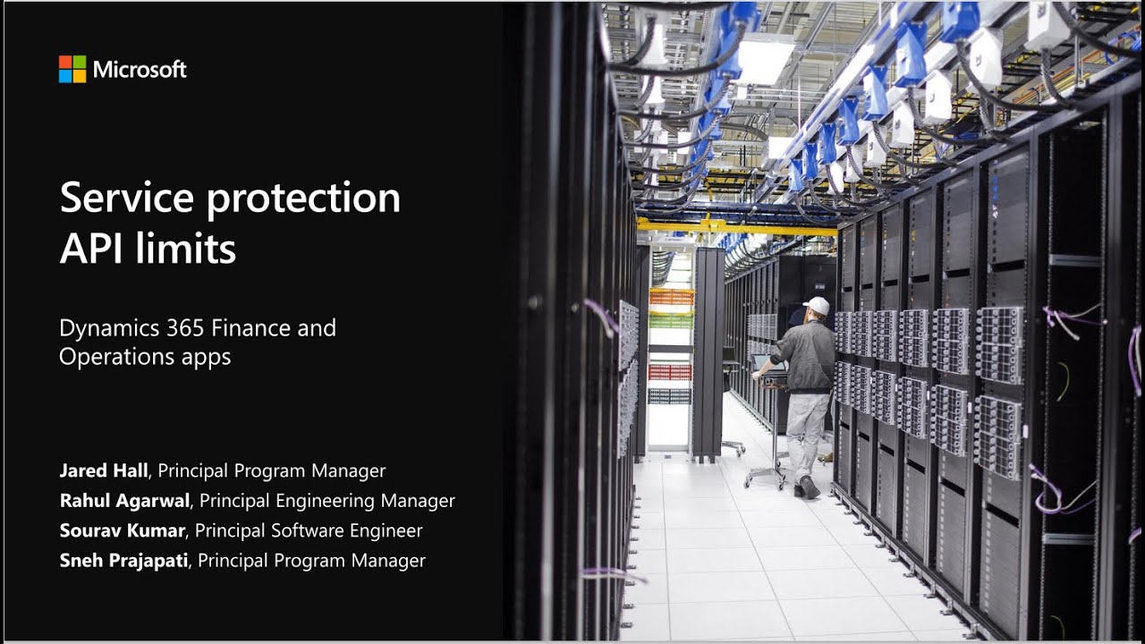 Preparing for Finance and Operations Service Protection API Limits - TechTalk | May 17,18 2022