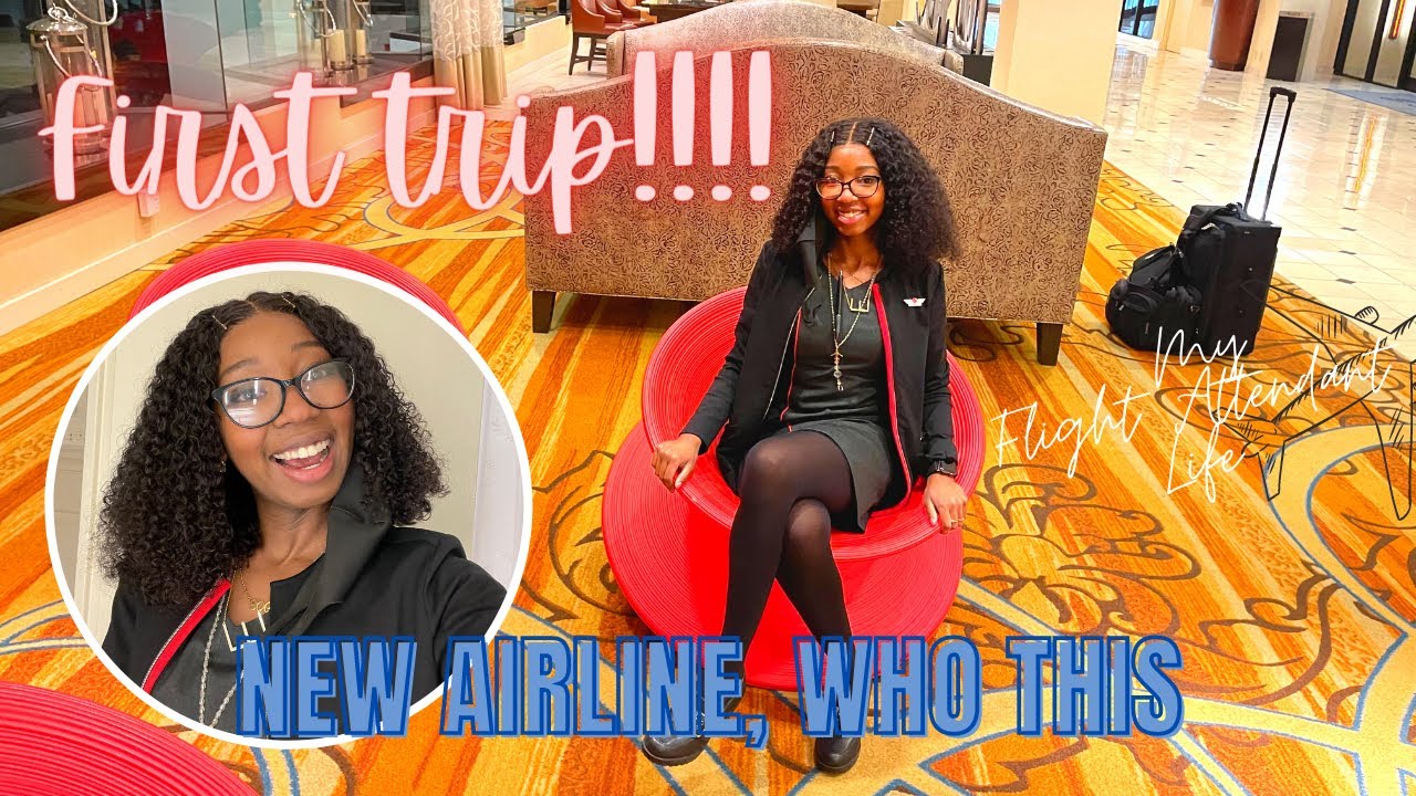 Life as a Flight Attendant | Vlog Ep 19 | My First Trip!!!!