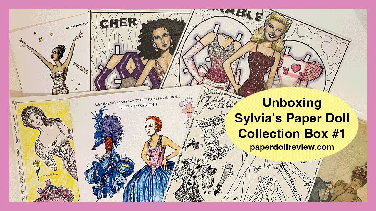 Unboxing #1 - Sylvia Kleindinst’s Paper Doll Collection