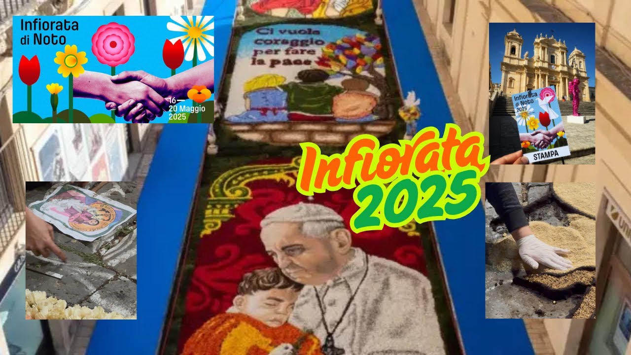 Infiorata di Noto 2025: Dietro le Quinte dell’Evento più Colorato della Sicilia!