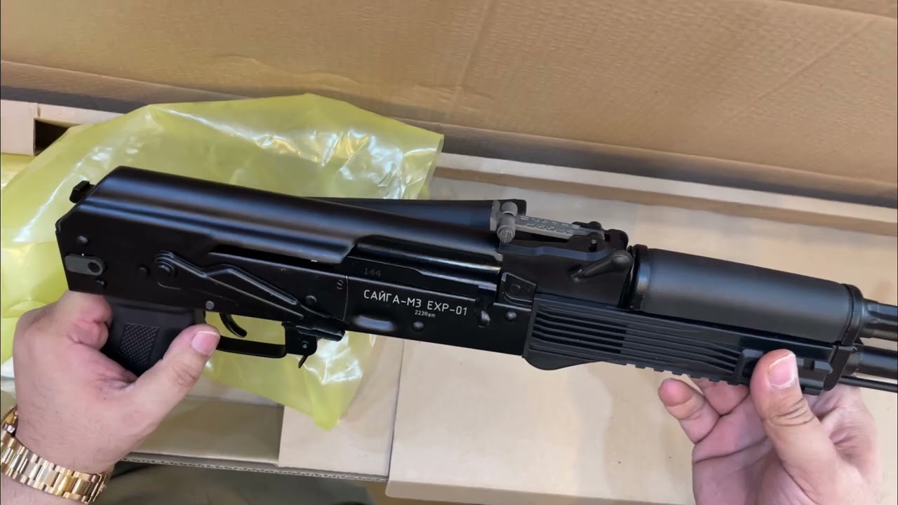 A Quick Take on SAIGA Rifle from Kalashnikov. #5.56Rifle #saiga #BestRifle #AK47