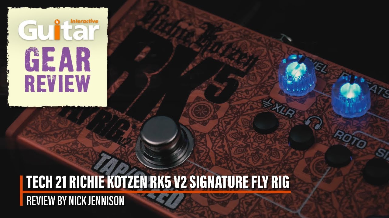 Tech 21 Richie Kotzen RK5 v2 Signature Fly Rig | Guitar Interactive | Review