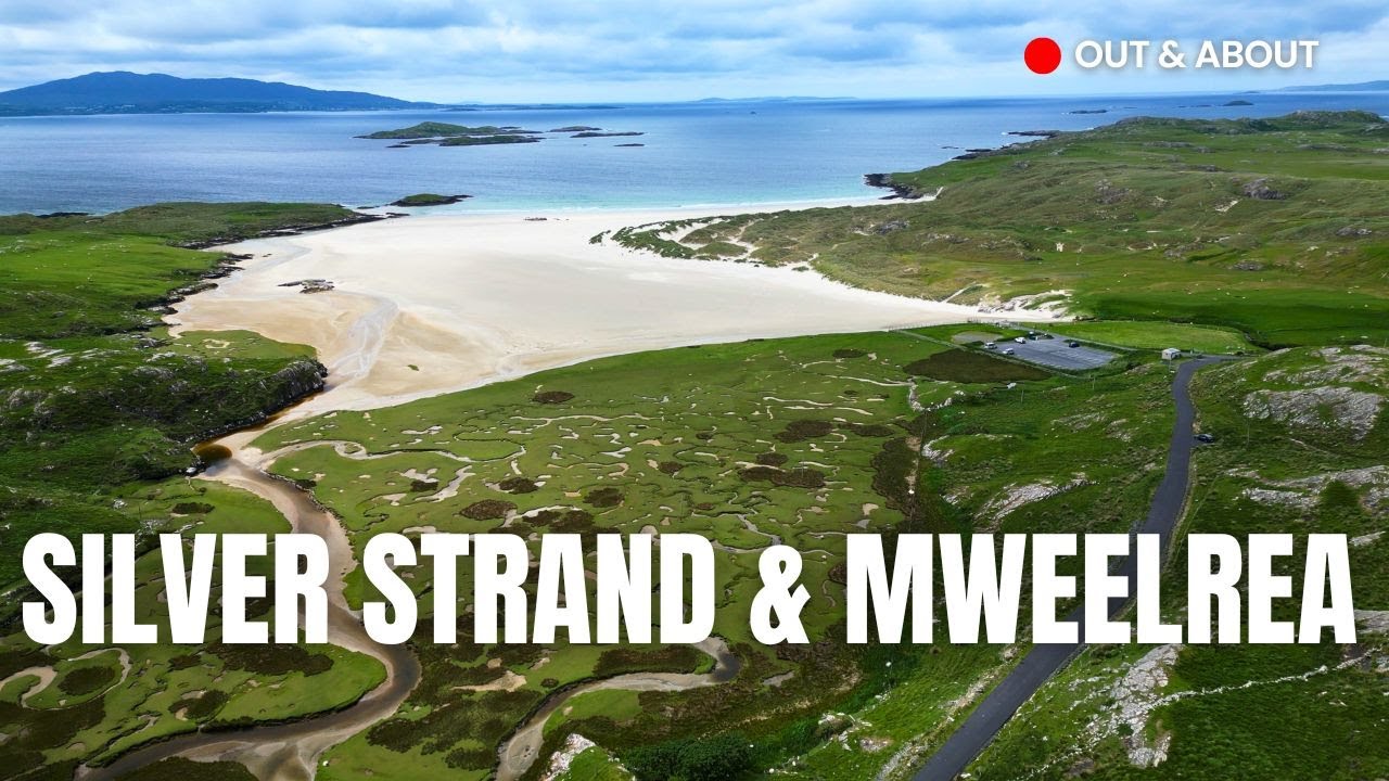 Aerial Serenity at Silver Strand & Mweelrea | Drone Views of Mayo’s Wild Beauty