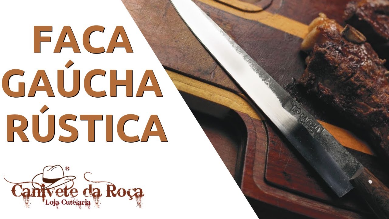 FACA GA&Uacute;CHA R&Uacute;STICA