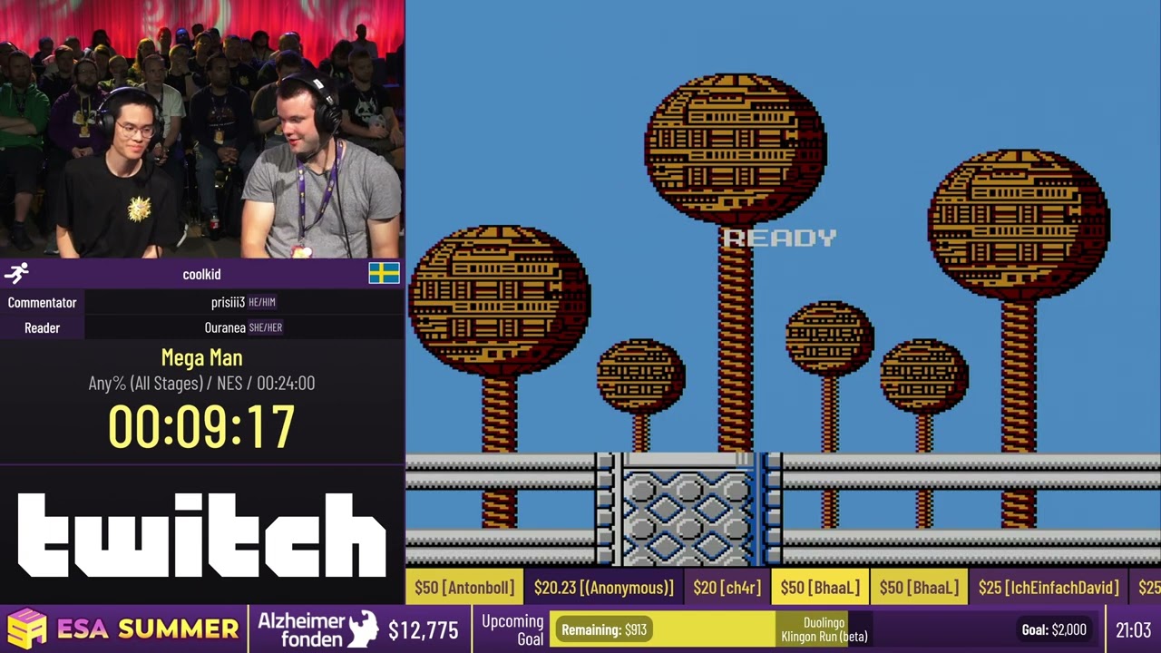 Mega Man [Any% (All Stages)] by coolkid - #ESASummer23