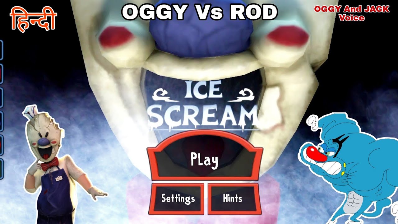 Ice Scream 1 (Hindi Funny) OGGY And JACK Voice