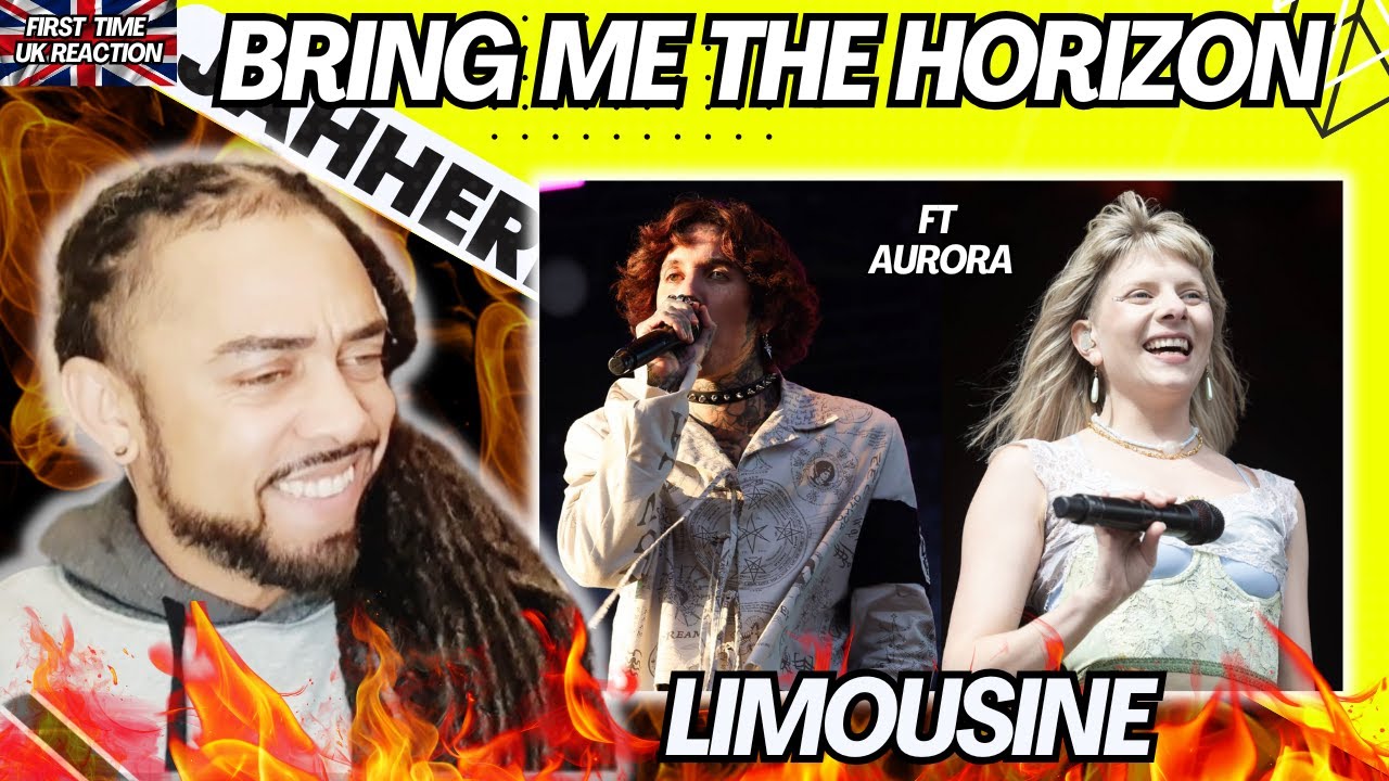 Bring Me The Horizon ft. AURORA - liMOusIne  (Live from Japan) [FIRST TIME UK REACTION]