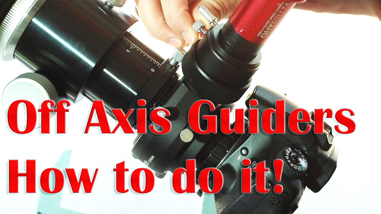 How to setup an Off Axis Guider OAG