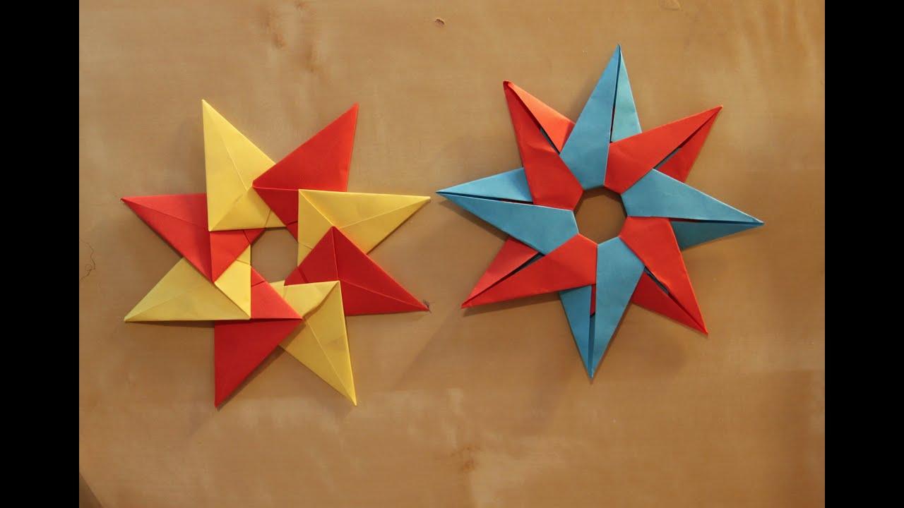 Origami star 'Tico' by Maria Sinayskaya