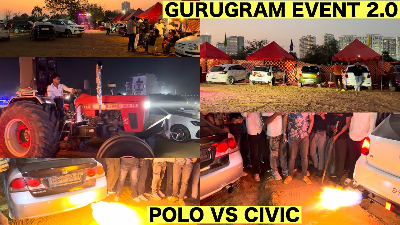 GURUGRAM EVENT 2.0 ! CAR MEET-UP HIGH END AUDIO SETUP ! GURUGRAM MOTORSPORTS CLUB ! 