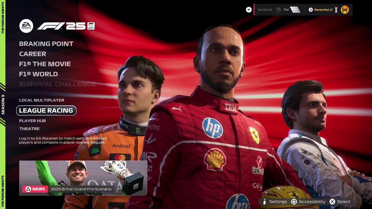 F1 25 DEAF Hungary Race