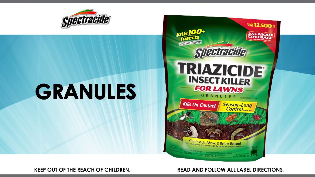 How to Use Spectracide&reg; Triazicide&reg; Insect Killer For Lawns Granules