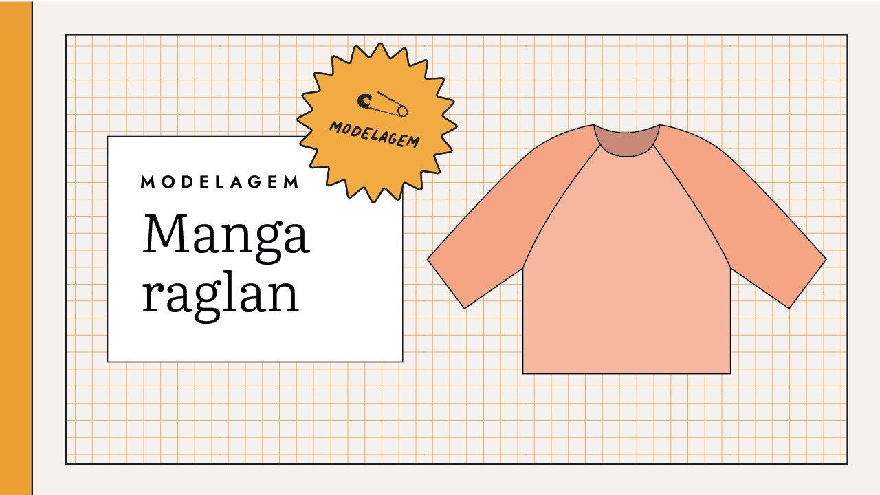 Como fazer molde da manga raglan
