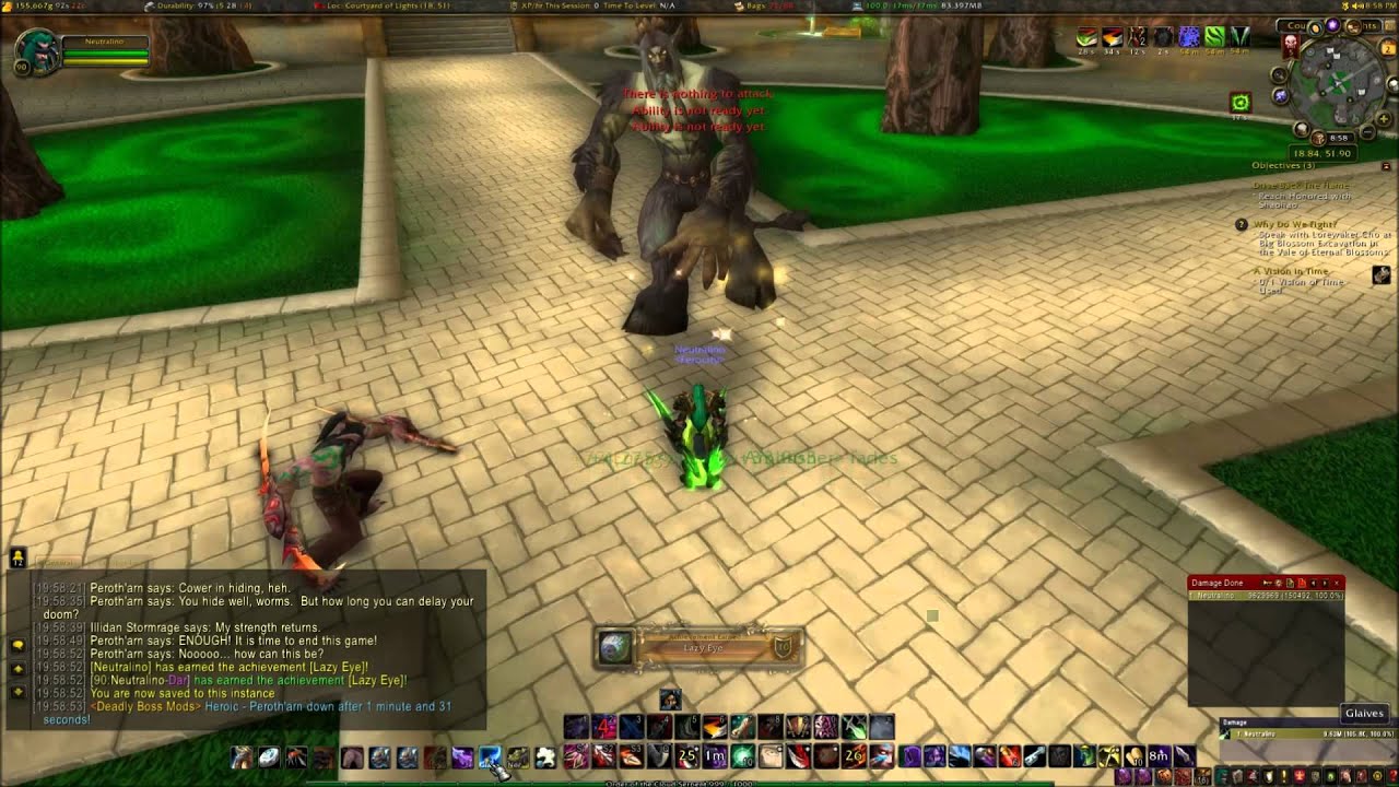 Warglaive Bonus Dialogue In Well Of Eternity
