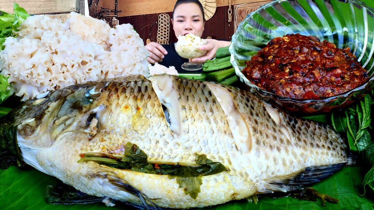 นึ่งปลาจ้ำเเจ่วข้าวเหนียวฮ้อนๆส้มผักผักหนามลวกเเซ่บลืมอิ่มจ้า|ส้มซ่าพาเเซ่บ 13 มีนาคม ค.ศ. 2026