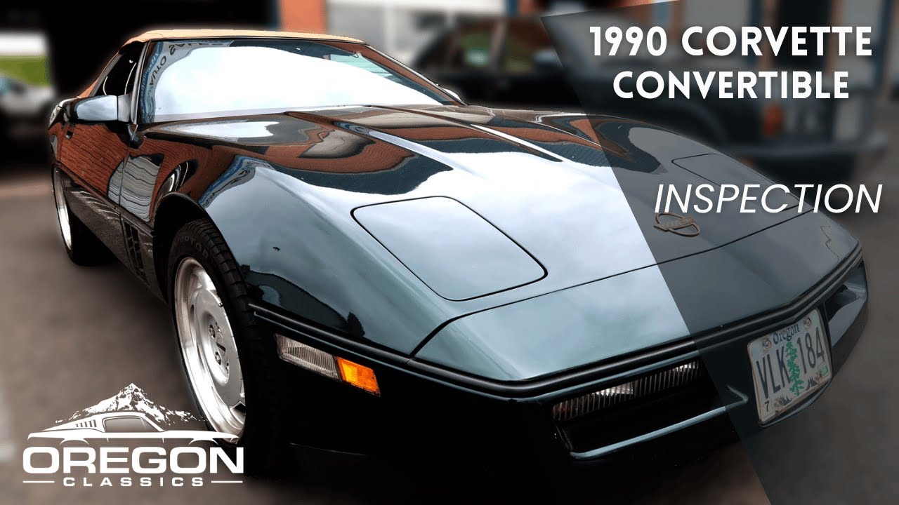1990 CORVETTE C4 CONVERTIBLE - INSPECTION SUR DEMANDE
