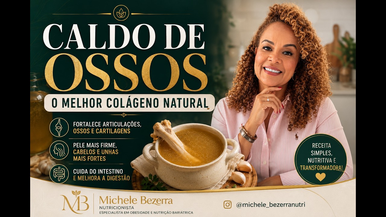 CALDO DE OSSOS - O melhor colágeno natural!
