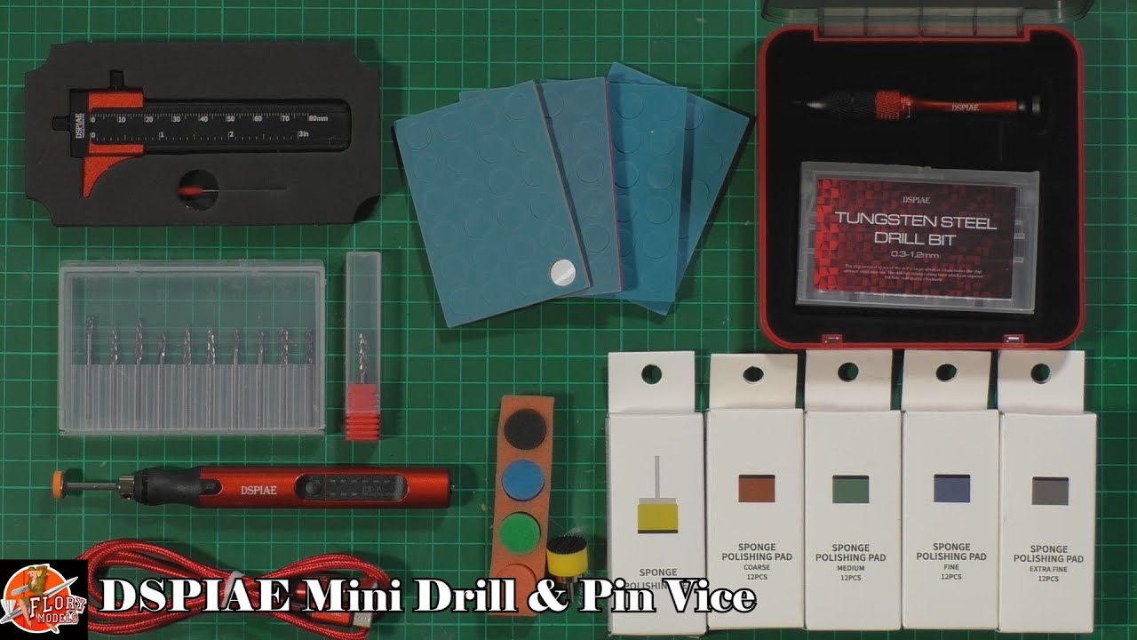 Обзор мини-дрели и тисков DSPIAE Mini Drill & Pin