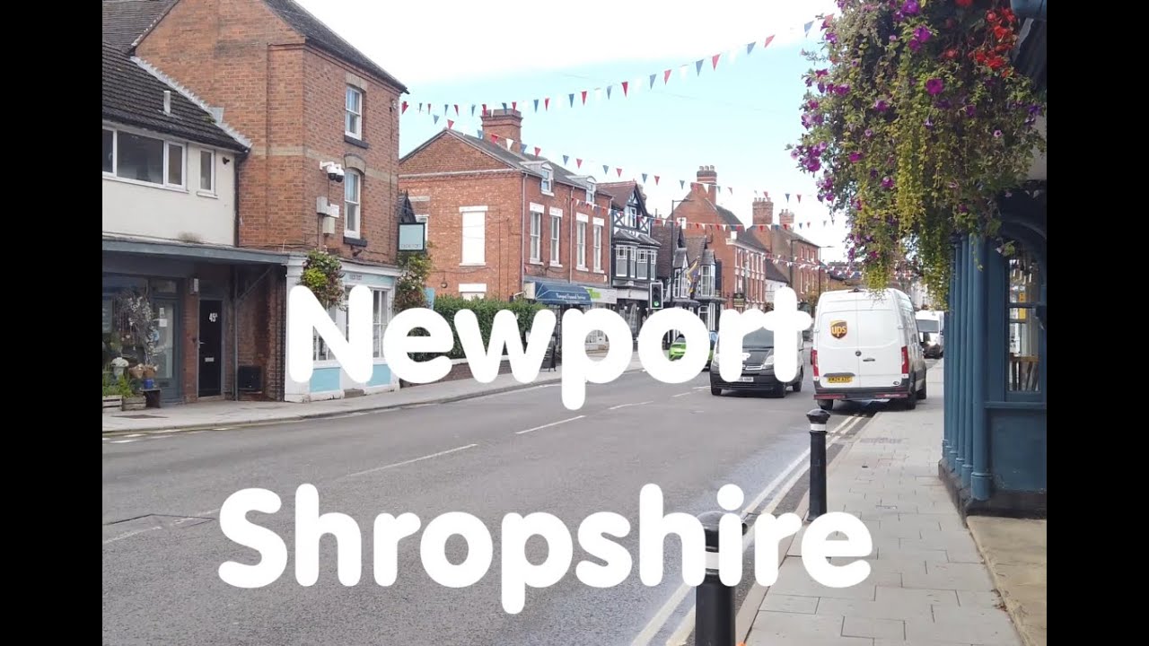 4K Walk Through NEWPORT in Shropshire