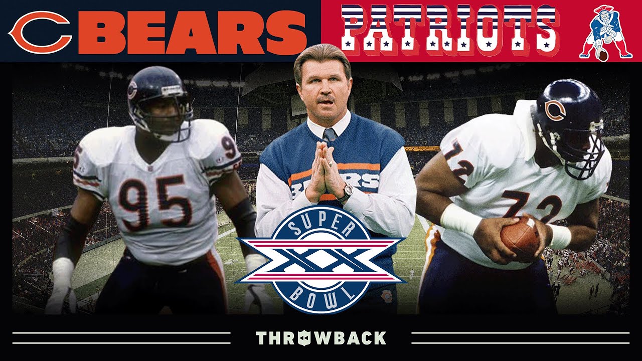 85 Bears DOMINATE! (Bears vs. Patriots, Super Bowl 20)