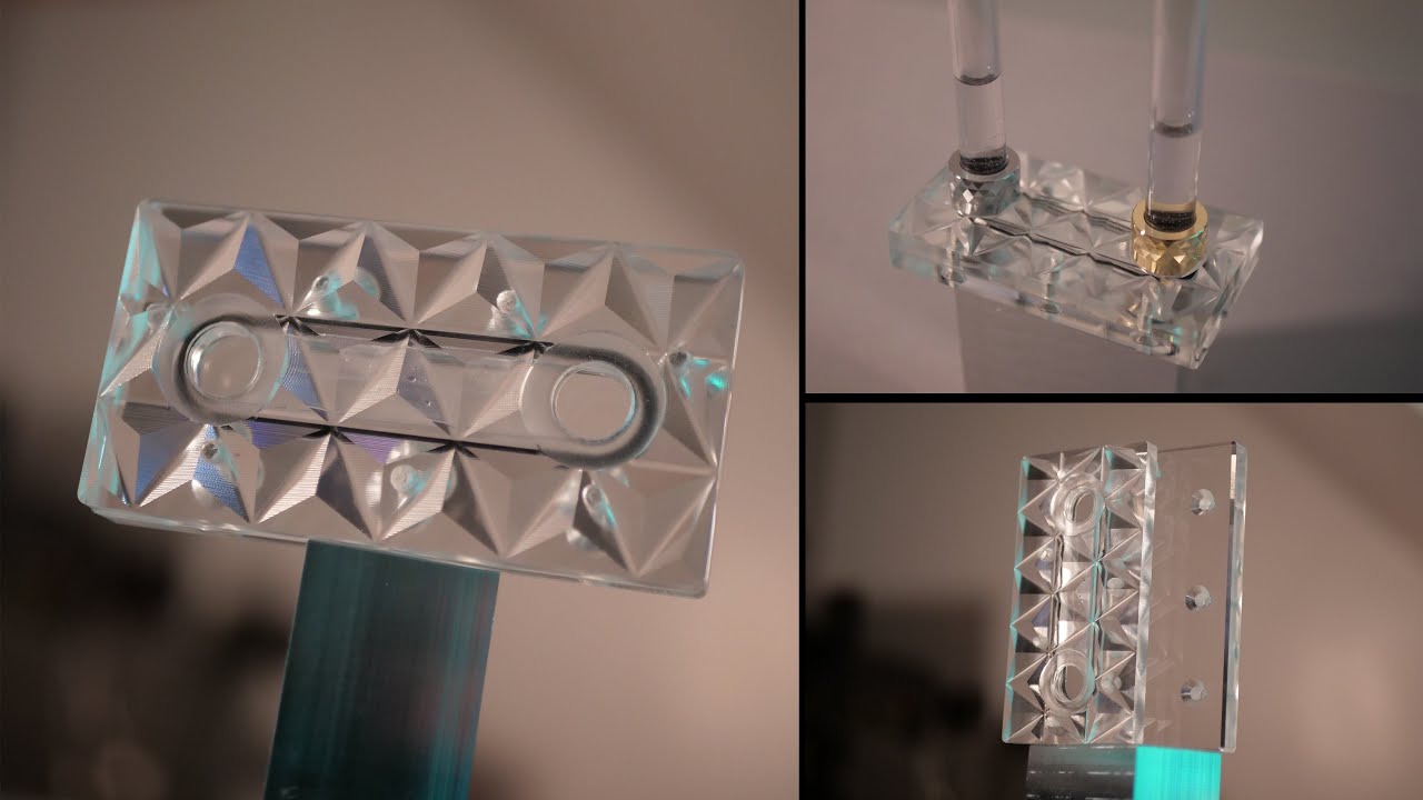 CNC Machining | Watercool PC Crystal Distroplate