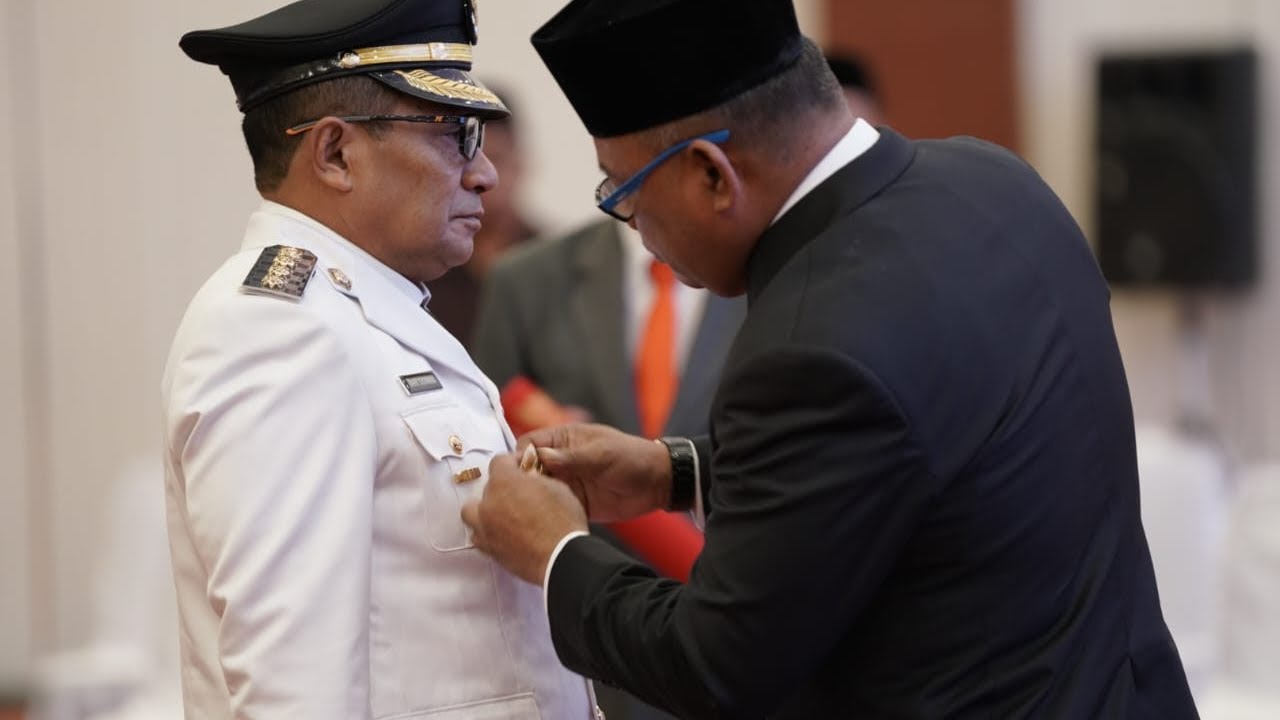 PELANTIKAN PJ. BUPATI HALMAHERA TENGAH 