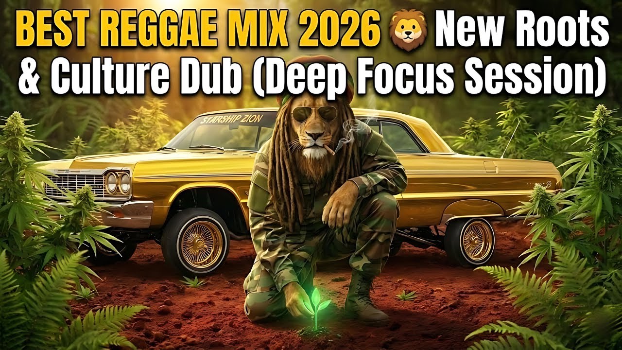BEST REGGAE MIX 2026 🦁 New Roots & Culture Dub (Deep Focus Session)
