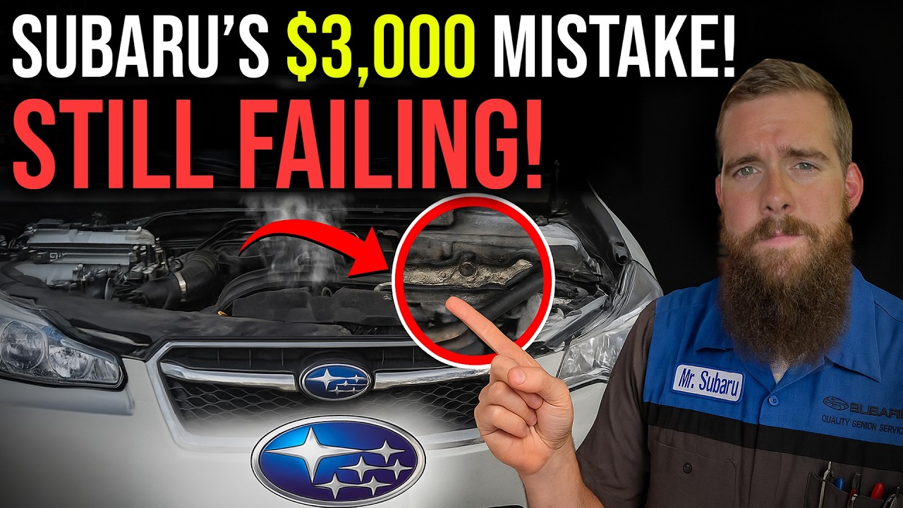 Subaru's $3,000 Mistake! This Design Issue Is STILL Happening!?