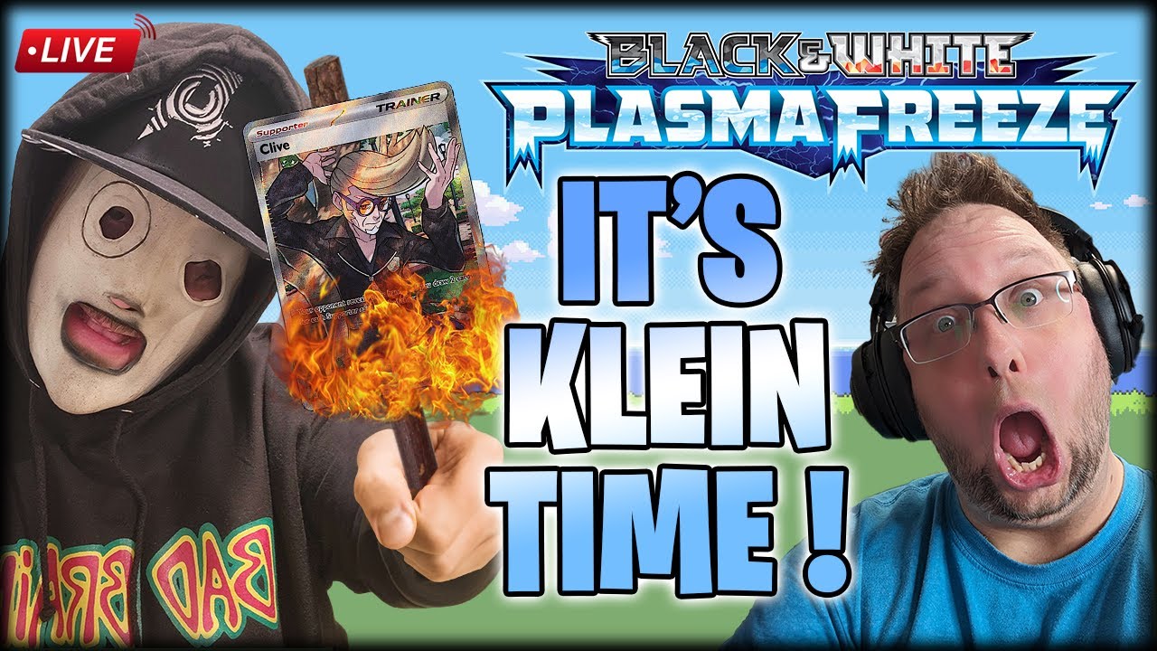 LIVE KLEIN TIME !!! Black & White Plasma Freeze, Entire Booster Box getting Ripped !! Plus more !!