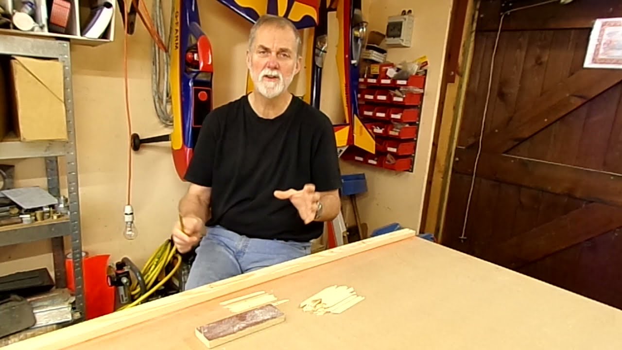 EP29 Fisher Youngster V More wing work for the spars.