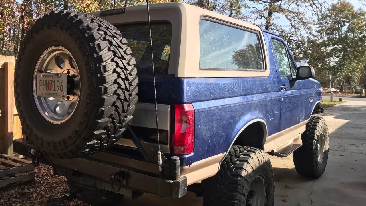 1996 Ford Bronco Nov 2017 Update