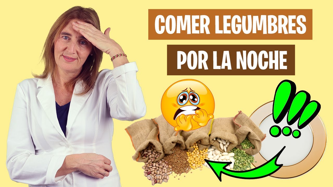 NO TENGAS MIEDO a CENAR LEGUMBRES | Las legumbres para cenar | Alimentación real saludable