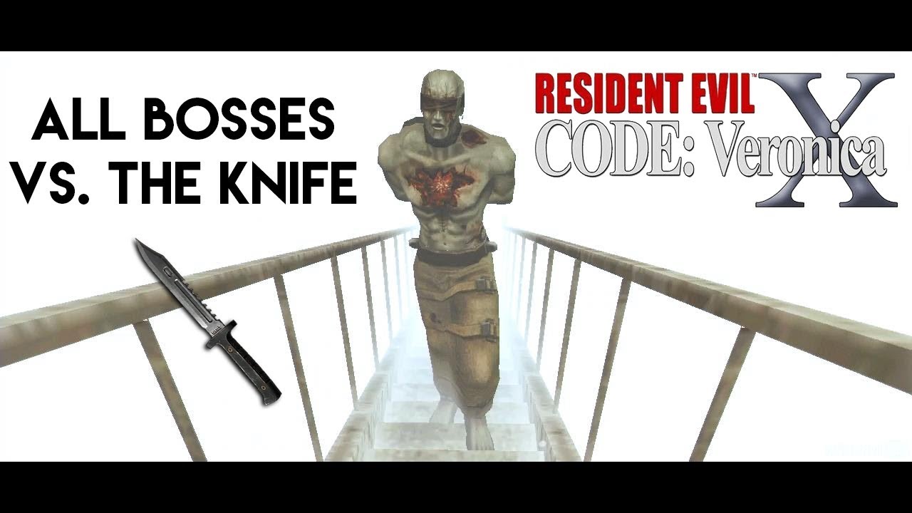 Killing Every Boss With The Knife - Resident Evil: CODE: Veronica X