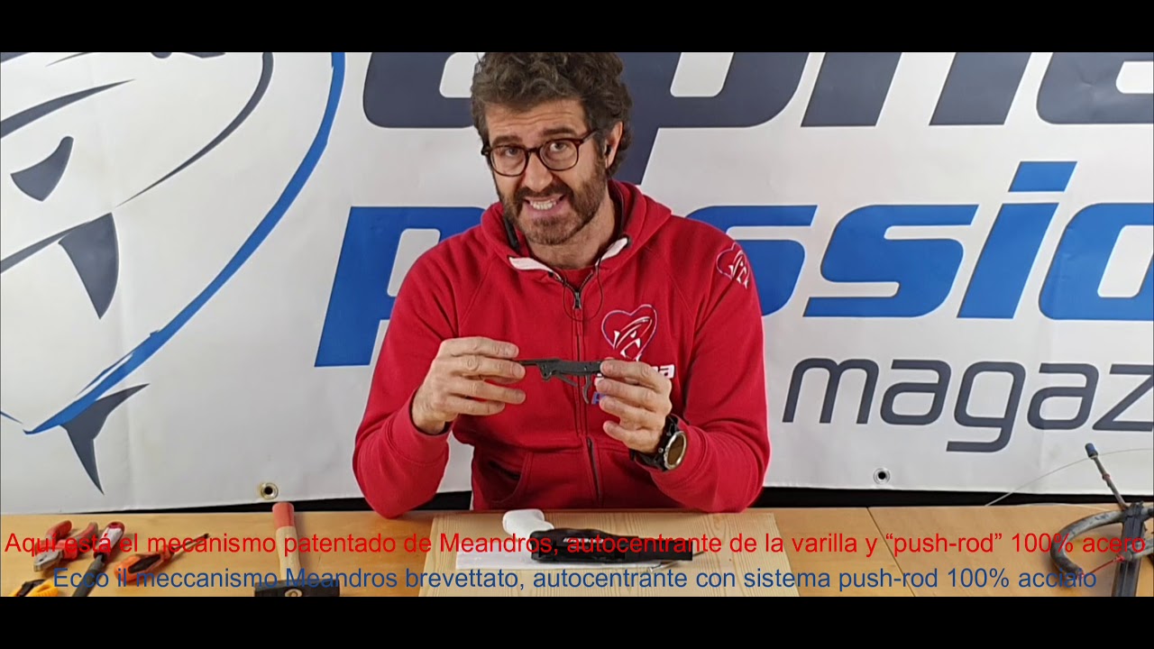 Meandros conversion mechanism for Cressi Comanche