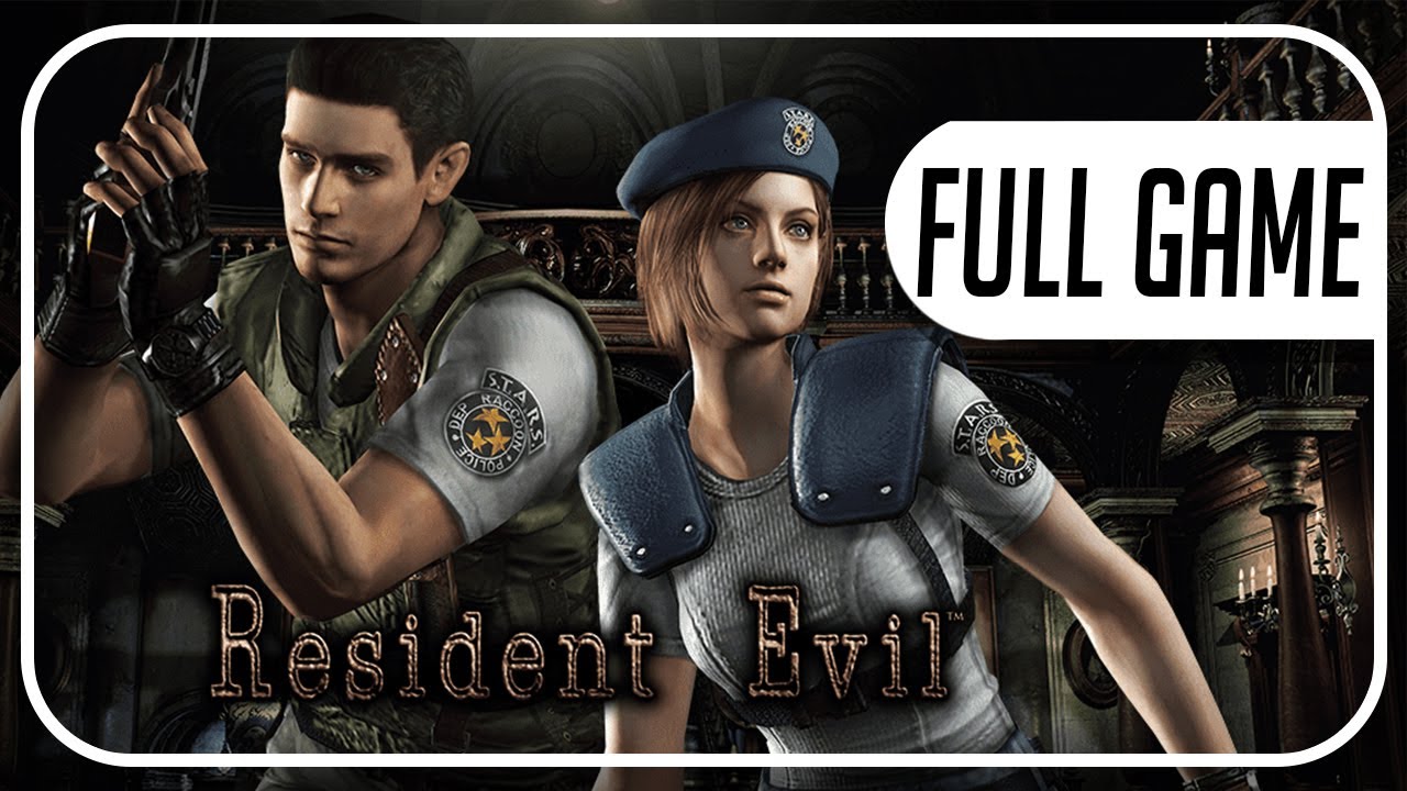 Resident Evil (HD Remaster) FULL GAME Walkthrough No Commentary (Longplay)