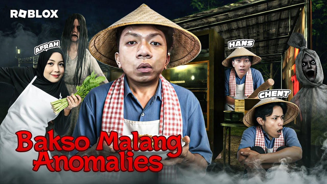 AKU DAN TEMANKU JUAL BAKSO MALANG DI MALAM HARI - BAKSO MALANG ANOMALI