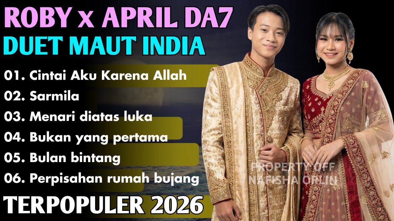 SUMPAH MERINDING 😍 ROBY & APRIL DA7 DUET ❤️ LAGU DANGDUT VERSI INDIA (CENGKOKNYA GILA!)