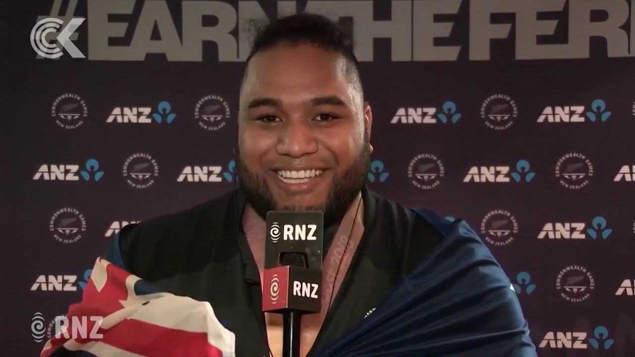 Weightlifter David Liti wins Gold, breaks Commonwealth record: RNZ Checkpoint